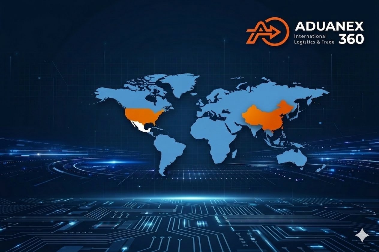 Mapa mundial Aduanex 360